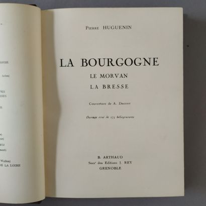HUGUENIN (Pierre). Burgundy. Morvan. La Bresse....