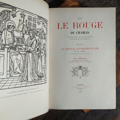 MONCEAUX (Henri). Les Le Rouge, de Chablis,...