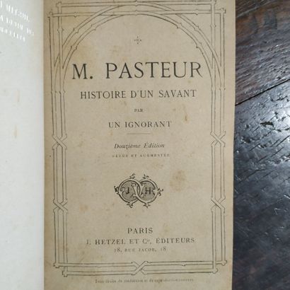 VALLERY-RADOT (René). The life of Pasteur....