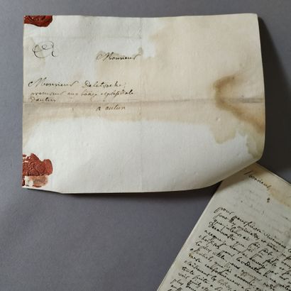 [Manuscript]. DURAND (curé de Curdin, Saône-et-Loire)....