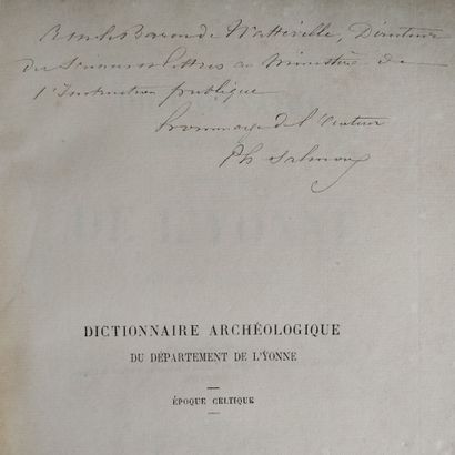 SALMON (Philippe). Archaeological dictionary...