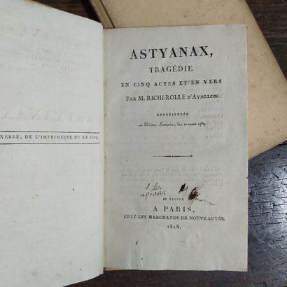 RICHEROLLE D'AVALLON. Set of 3 books.

1....