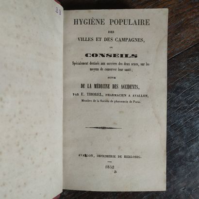 THOREL (E.). Hygiène populaire des villes...