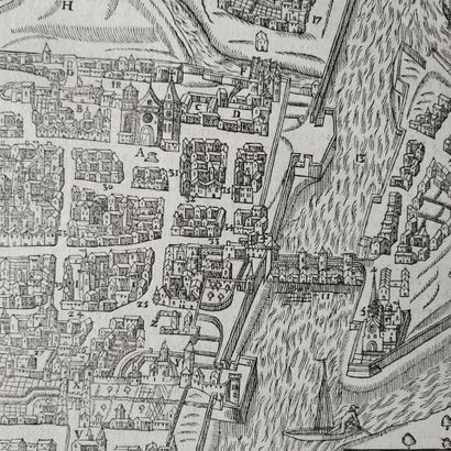 [Chalon-sur-Saône map]. RANCUREL (Raymond)....
