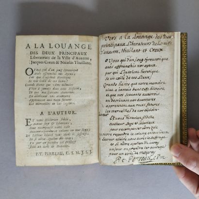 [LEBEUF (Jean)]. Histoire de la prise d'Auxerre...