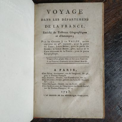 LA VALLÉE (J); BRION (L.). Journey through...