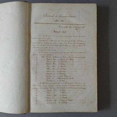 [Manuscript]. [DURU (Louis-Maximilien)]....