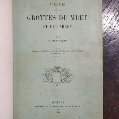 [Caving. Burgundy]. PARAT (Alexandre). Important...