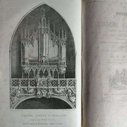 THIESSON (abbé). Notice sur l'orgue d'Avallon,...