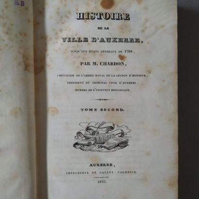 CHARDON (Olivier Jacques). History of the...