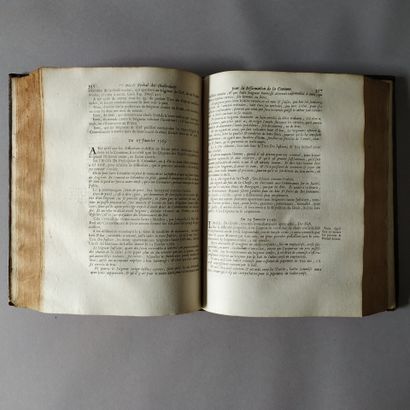 [Coutume. Bourgogne. 1717]. VILLERS (Philippe...