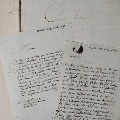 [Manuscript]. [Bourgogne]. SOMIER DES RENTES...