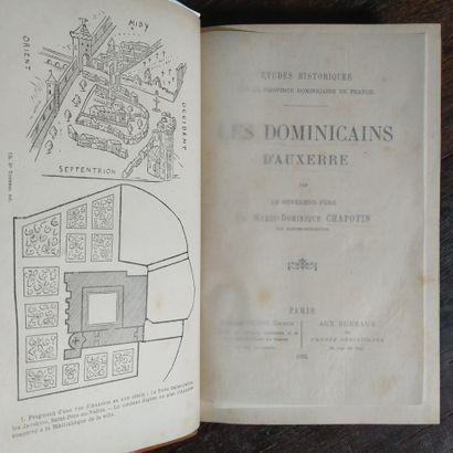 CHAPOTIN (Marie-Dominique). Historical studies...
