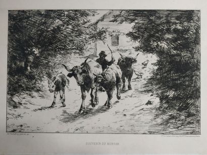 CADART after Charles-François DAUBIGNY (1817-1878)
Souvenir...