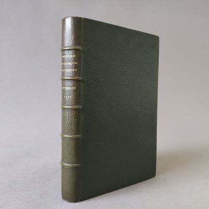[LEBEUF (Jean)]. Histoire de la prise d'Auxerre...