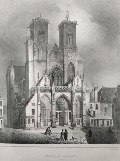 After VIOLLET-LE-DUC and others
La collégiale...