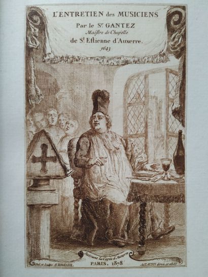 GANTEZ (Annibal). L'Entretien des musiciens,...