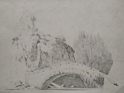 [Drawing. Burgundy]. GUILLON (Adolphe)
Set...