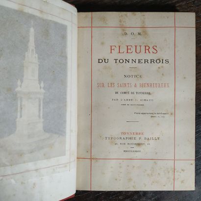 GIRAUD (J). Fleurs du Tonnerrois. Notice...