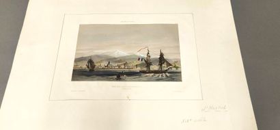 HASTREL, A.de. Malaga
Color lithograph, from...