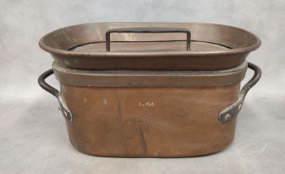 Copper Daubière marked 