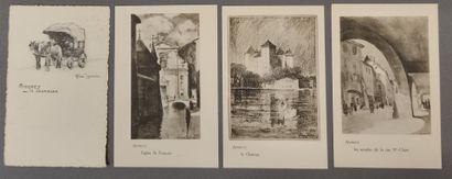 André JACQUES (1880-1960), after. Suite of...