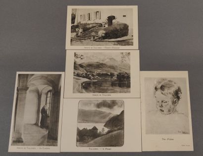 André JACQUES (1880-1960), after. Suite of...