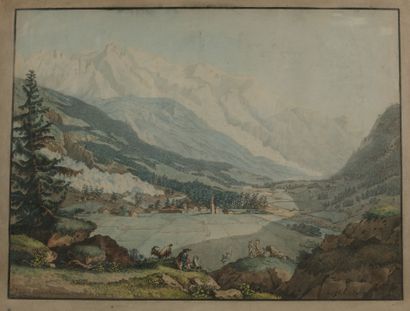Carl Ludwig HACKERT (1740-1796). View of...