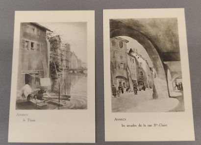 André JACQUES (1880-1960), after. Suite of...