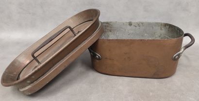 Copper Daubière marked 