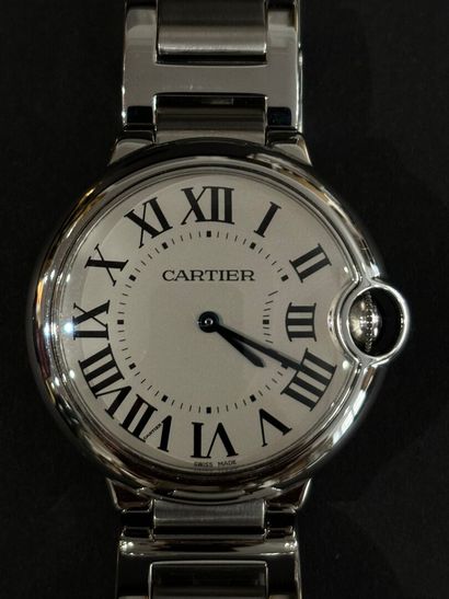CARTIER 
Ballon Bleu watch in steel, quartz...