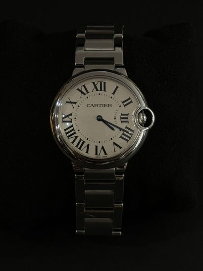 CARTIER 
Ballon Bleu watch in steel, quartz...