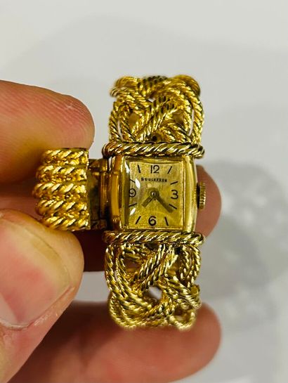 BOUCHERON
Ladies' secret watch in 18K (750/000)...