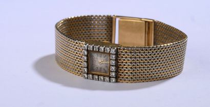 JAEGER LECOULTRE
Ladies' watch in 18K (750/000)...
