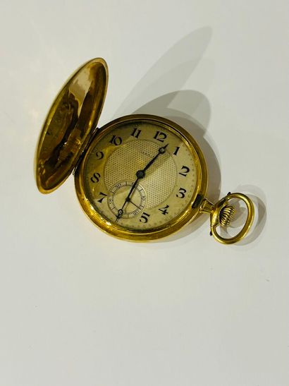 ZENITH
Pocket watch in 18K (750/000) yellow...