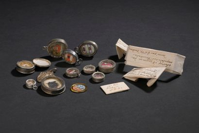 Relics and miscellaneous 
Mostly silver ...