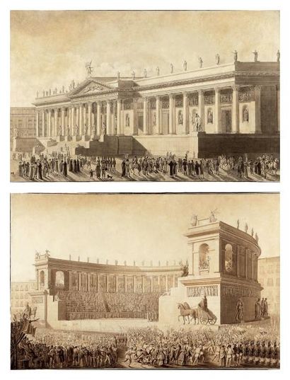 Francesco MARESCA (Naples 1757-1824) et Luigi...