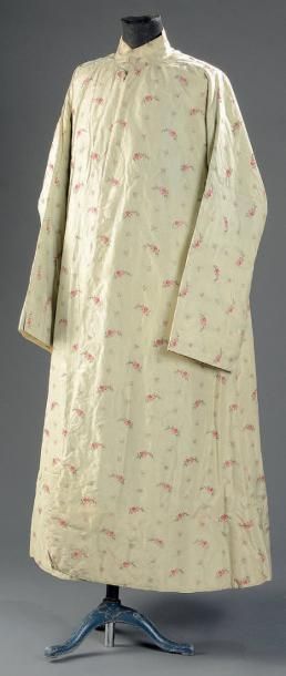 Robe de chambre ou Banyan, époque Louis XVI,...