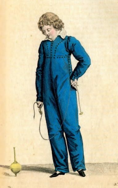 Costume de garçonnet, vers 1810-1820, costume...