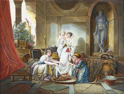 École de Jean-Baptiste MALLET (1759-1835)
Les...