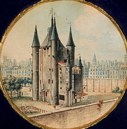 Victor Jean NICOLLE (1754-1826)
Vue du Temple...