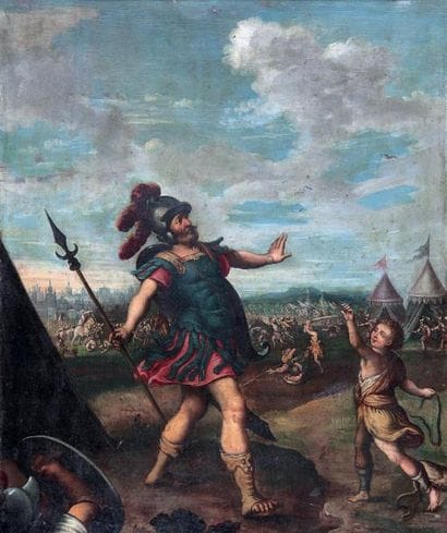ÉCOLE FRANCO-FLAMANDE DU XVIIE SIÈCLE
David...