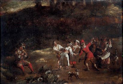 École FRANCAISE vers 1660, entourage de Claudine...