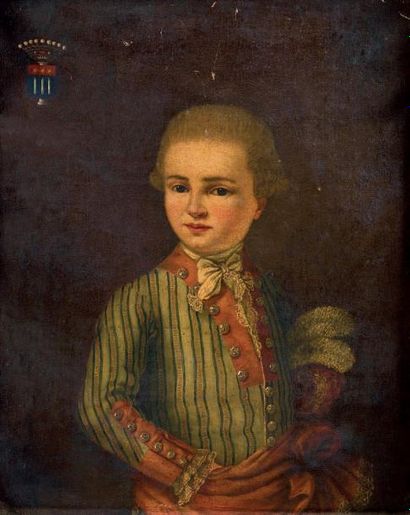École FRANCAISE début du XVIIIe
Portrait...