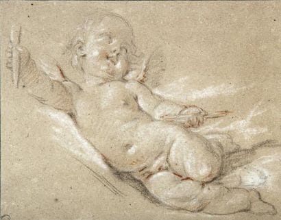 Atelier de François BOUCHER (Paris 1703-1770)
Putti...