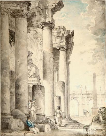 Giovanni Paolo PANINI (Piacenza 1691-Rome...