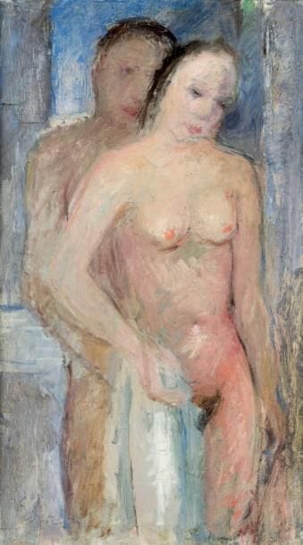 Dietz EDZARD (1893-1963)
Le couple Huile...