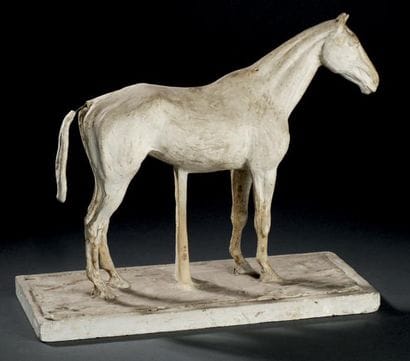 Lidia BUGATTI (1907-?)
Cheval Plâtre. Signé...