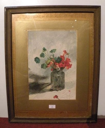 Zacharie ASTRUC (1832-1907)
Bouquet de fleurs...