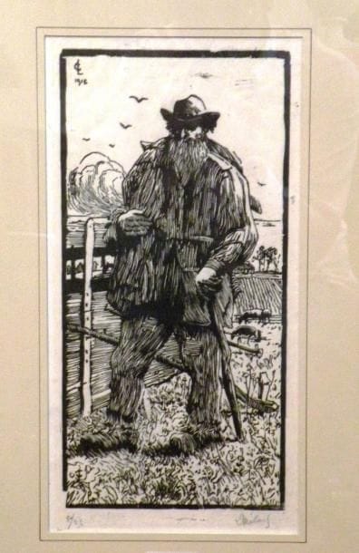 Georges Le MEILLEUR (1861-1945)
Le berger,...